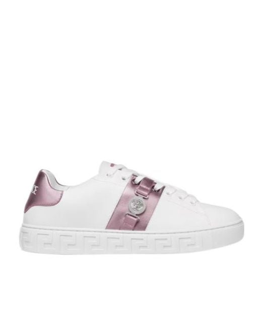 Versace Multicolor Greca Embellished Sneakers
