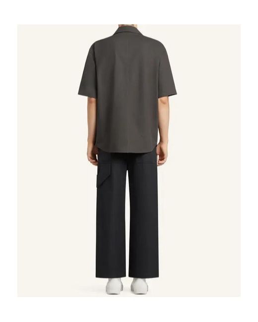 Courreges Black Courrèges Skate Shirt for men