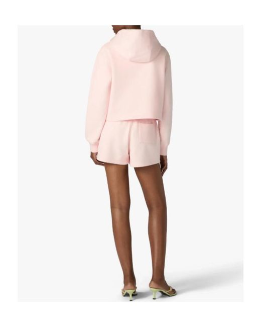 Casablanca Pink Tennis Club Triangle Drawstring Shorts