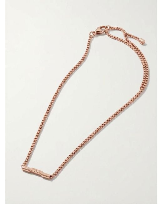 Gucci Natural Logo Necklace