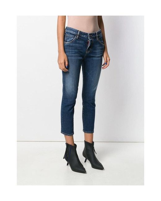 DSquared² Blue Nine-Point Slim Jeans