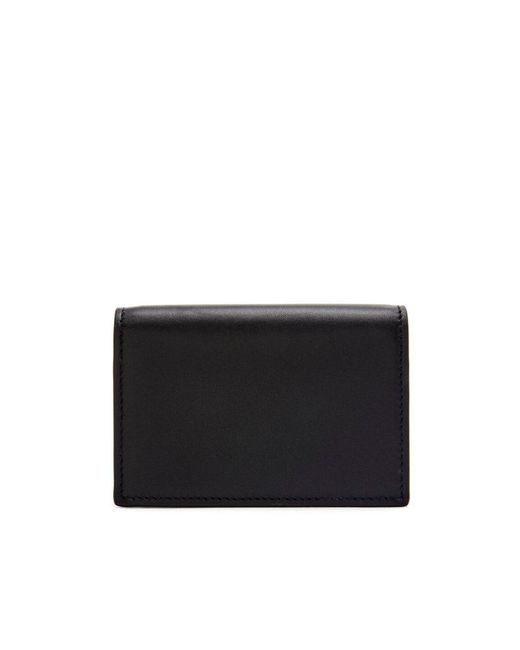 Loewe Black Slim Bifold Cardholder for men