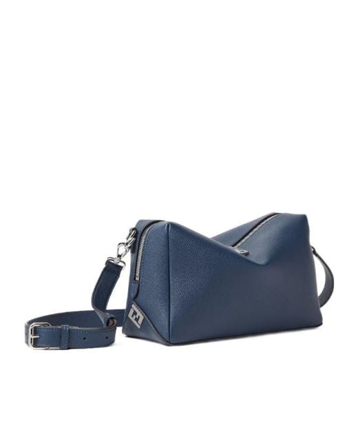Fendi Blue Lui Medium Dark Leather Bag for men