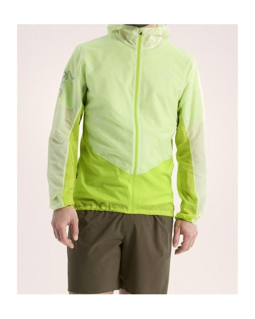 Arc'teryx Green Norvan Windshell Hoody for men