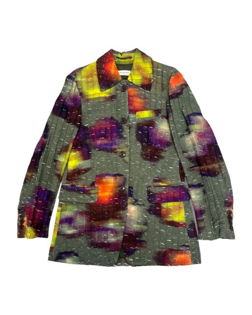 Dries Van Noten Multicolor Long Sleeve Casual Jacket