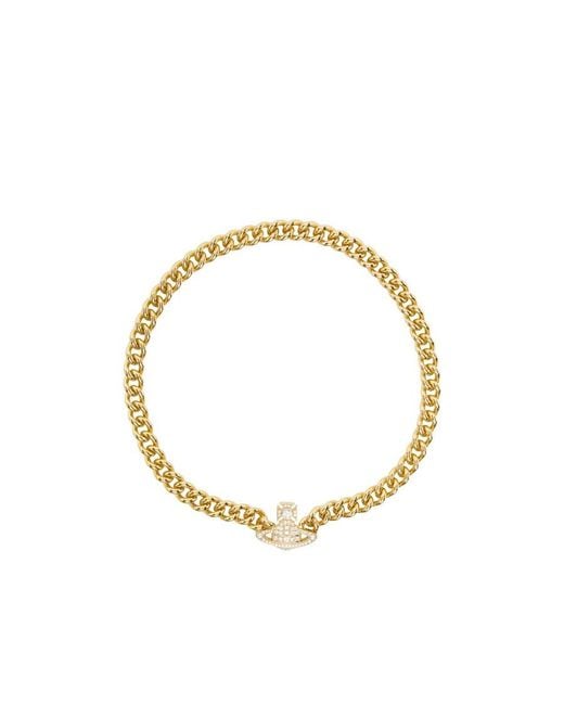 Vivienne Westwood Metallic Graziella Chain Necklace