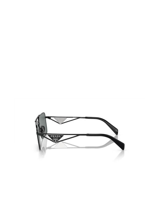 Prada Multicolor Eyewear Linea Rossa Aviator Sunglasses