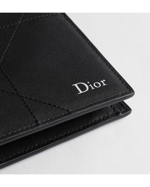 Dior Black Wallet With Coin Pocket for men