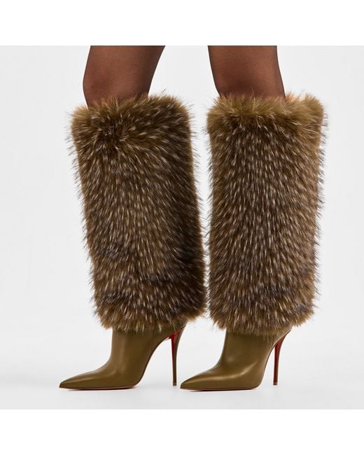 Christian Louboutin Brown Chr Yangzee 100 Ld61