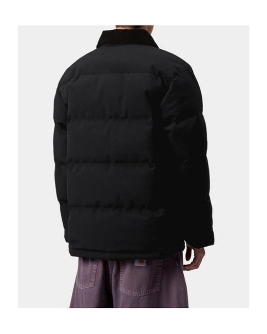 Carhartt Black Rayler Corduroy Collar Jacket for men