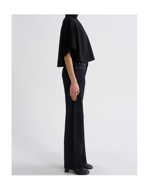 Agolde Black Harper Straight Jean