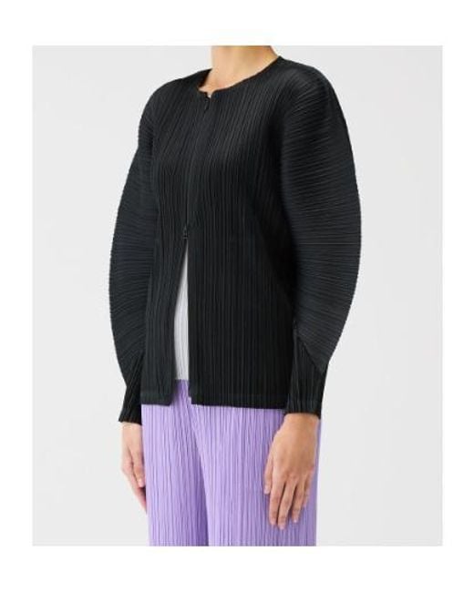 Pleats Please Issey Miyake Blue Pleats Please Issey Miyake Monthly Colors: April Jacket