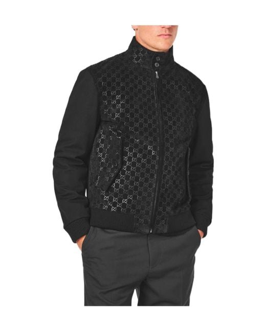 Gucci Black Suede Bmbr for men