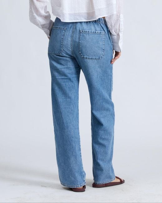 Rag & Bone Blue Double Striped Jeans