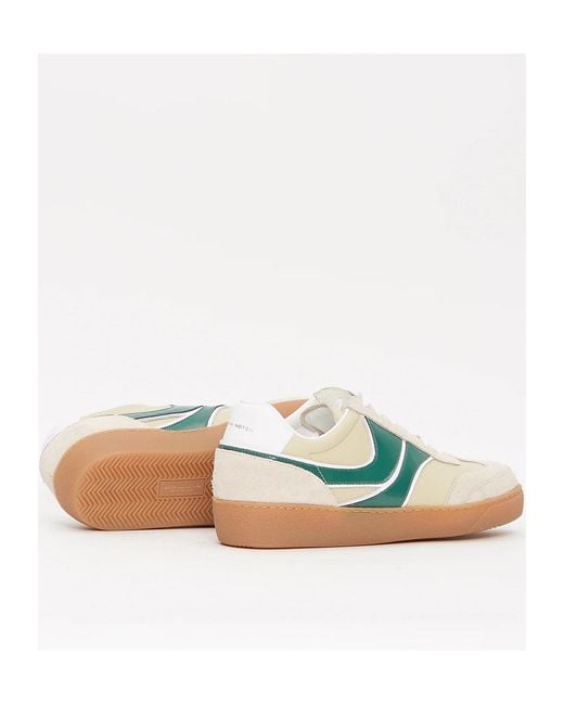 Dries Van Noten Green Round-Headed Low-Top Casual Shoes
