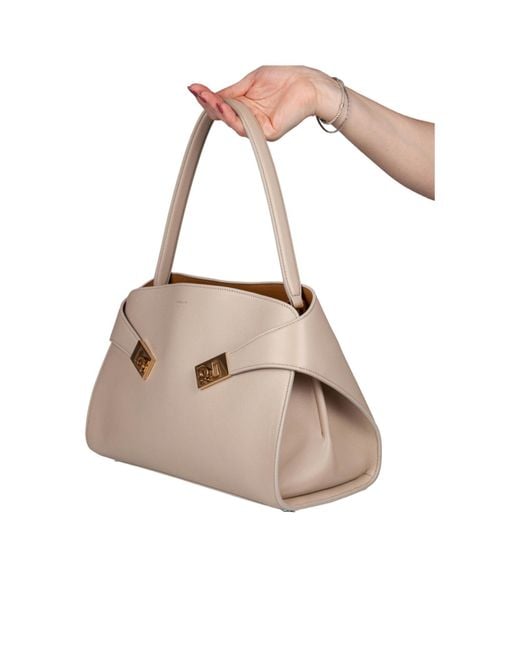 Ferragamo Natural Hug Sh Shoulder Bag