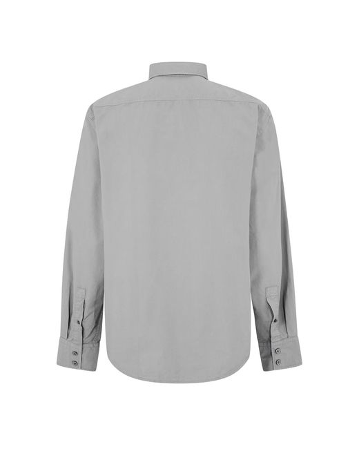 Boss Gray Long-Sleeve Shirt for men