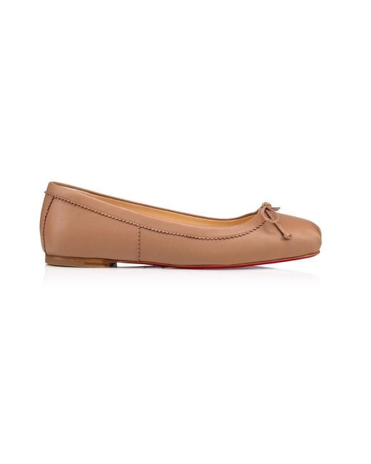 Christian Louboutin White Mamadrague Ballet Flats
