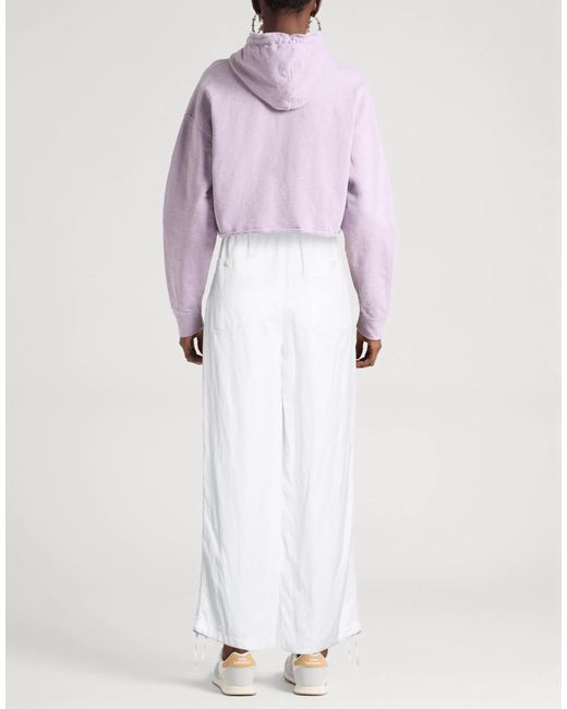 Rag & Bone White Drawstring Loose Trousers
