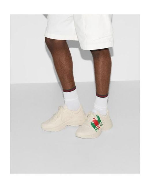 Gucci Natural Rython Sneakers for men