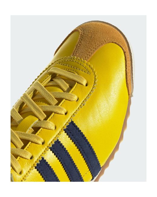 Adidas Originals Yellow Italia 60 Low-Top Sneakers for men
