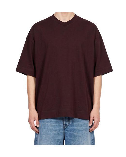 Dries Van Noten Multicolor Crew-Neck T-Shirt for men