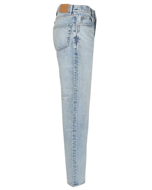 Saint Laurent Blue Long Mick Jeans for men
