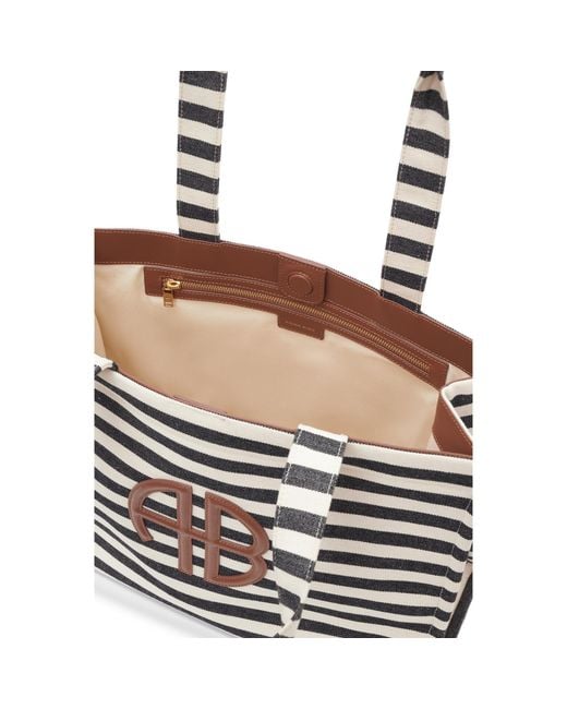 Anine Bing White Lara Tote Bag