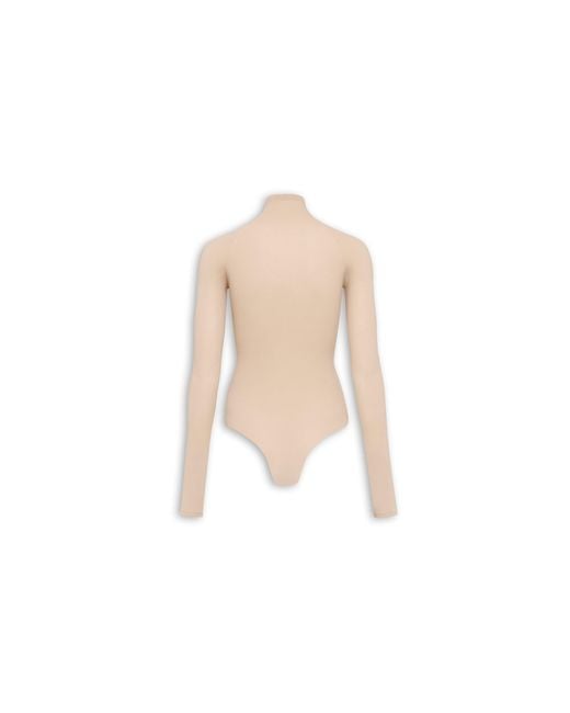 Alaïa White Jersey Second Skin Bodysuit