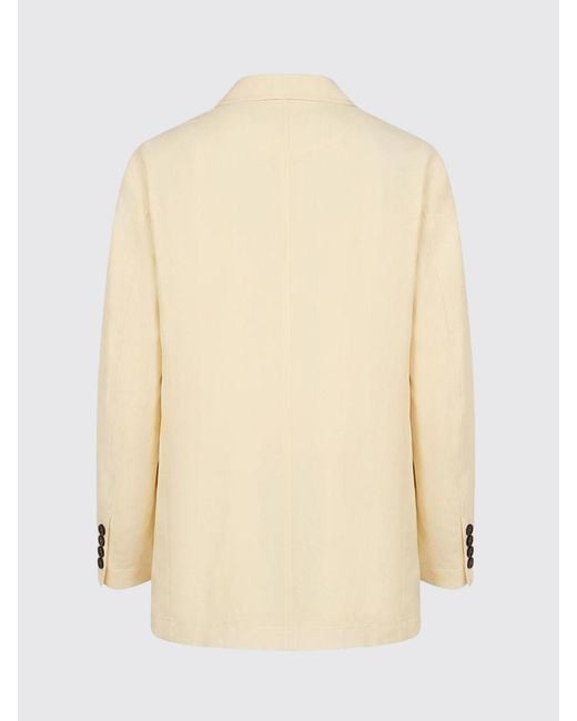 Studio Nicholson Natural Long-Sleeved Suit Jacket