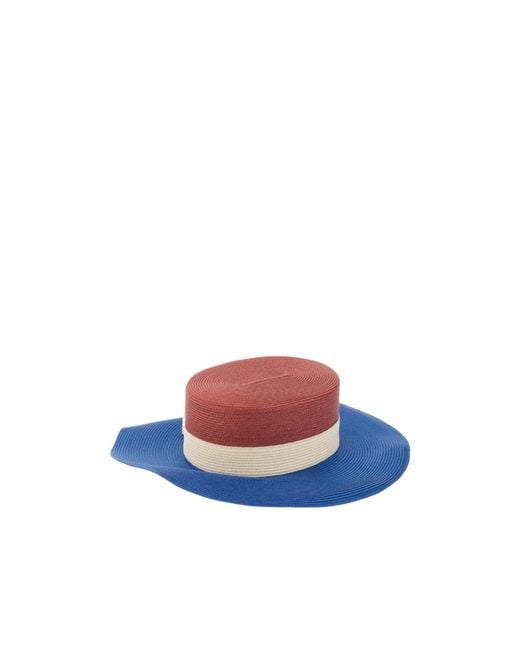 Gucci Blue Wide-Brimmed Hat