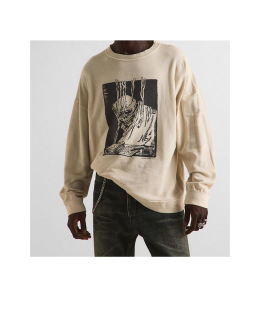 Our Legacy White Crew Sweatshirt for men