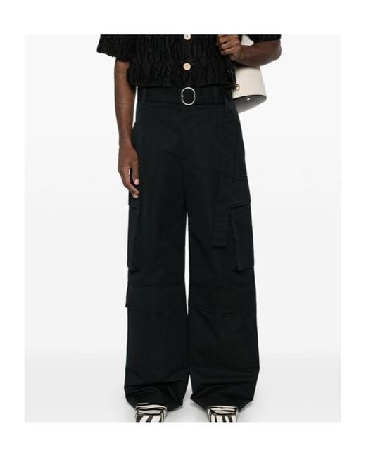 Jil Sander Black Pant for men
