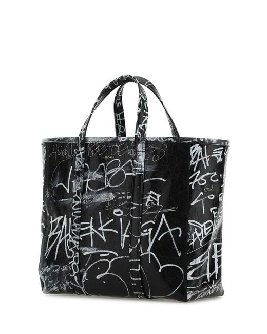 Balenciaga Black Logo Handbag
