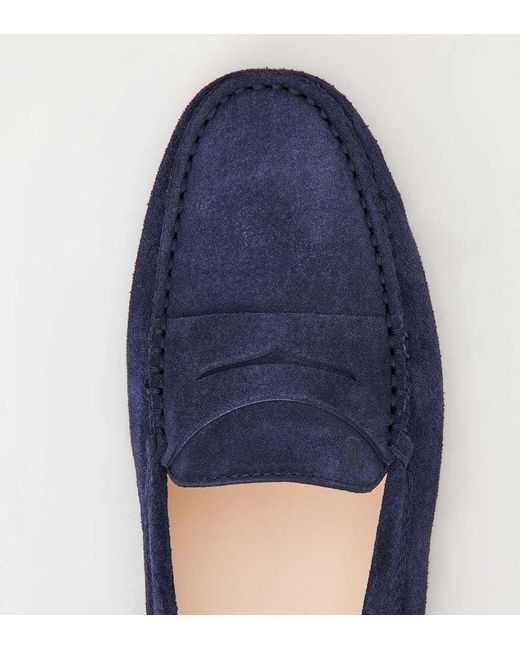 Tod's Blue Logo Love Shoes