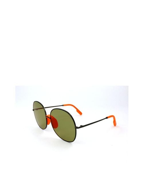 KENZO Green Round Sunglasses