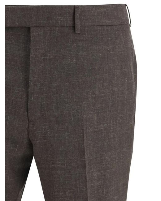 Zegna Gray Regular-Fit Tailored Suit for men