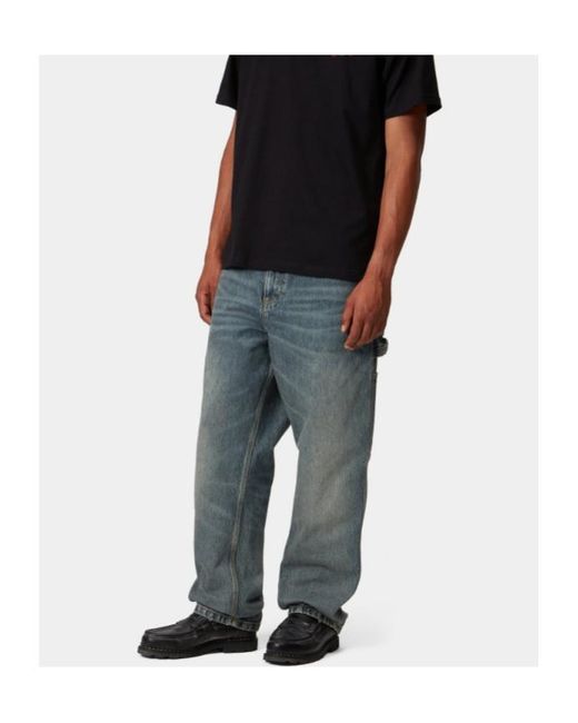 Carhartt Gray Single Knee Jeans for men