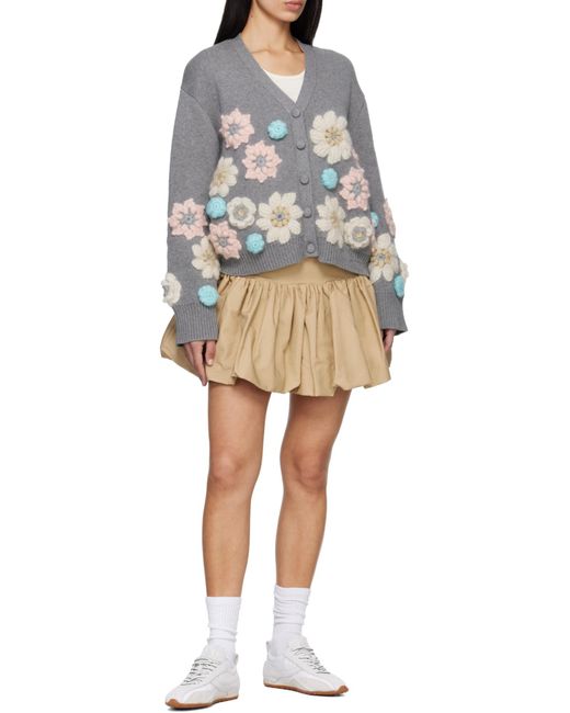 Ganni Natural Skirt