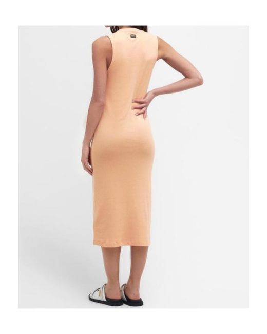 Barbour Natural Sleeveless Dress