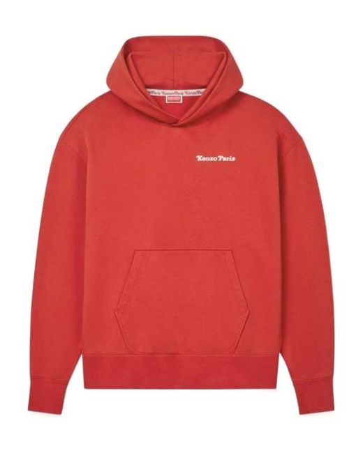 KENZO Red Verdy Market' Genderless Oversized Hoodie for men