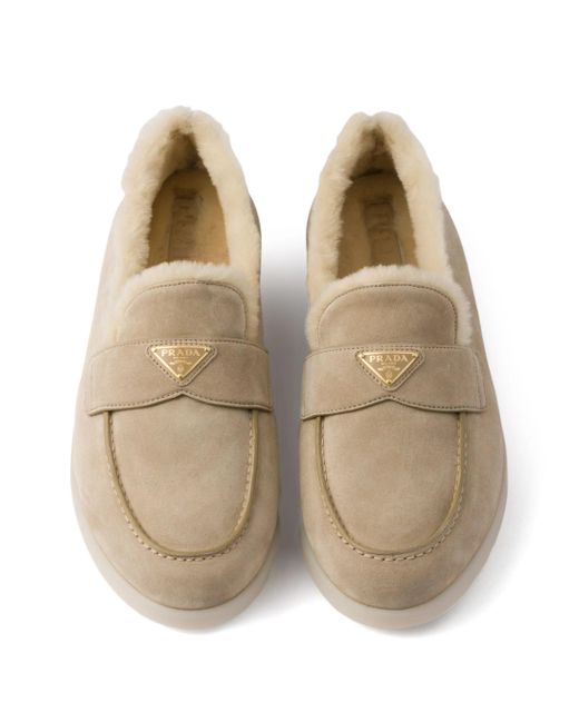 Prada Brown Loafers