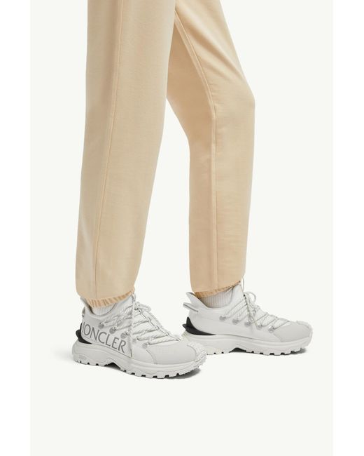 Moncler White Trailgrip Lite 2 Low Top Sneakers