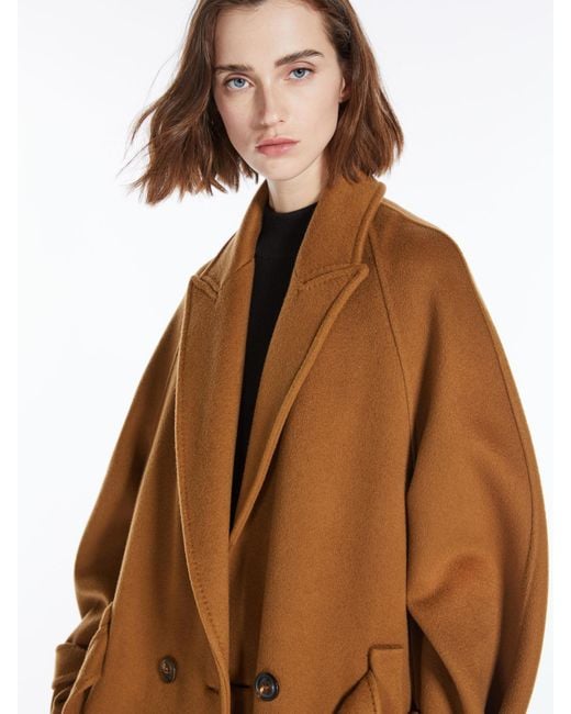 Max Mara Brown Belted Cashmere Coat