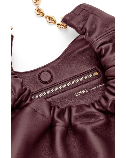 Loewe Purple Small Squeeze Bag
