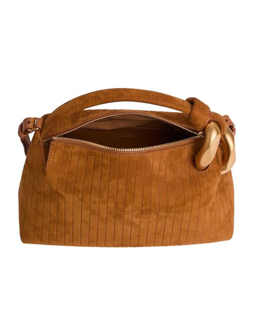 J.W. Anderson Brown Jwa Corner Suede Tote Bag for men