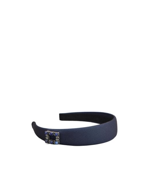 Roger Vivier Blue Très Vivier Hairband