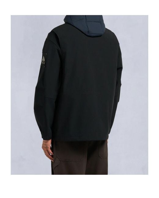 Moose Knuckles Black Northview 3-In-1 Jacket for men