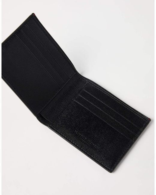 Brunello Cucinelli Black Logo Embossed Card Holder for men