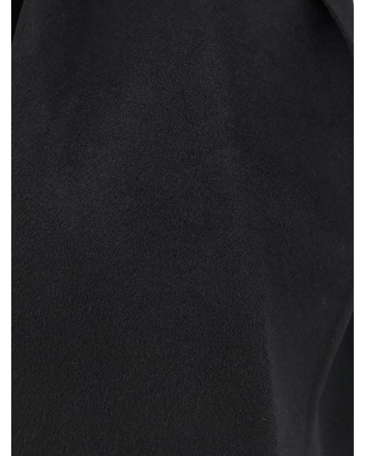 Totême Black Long-Sleeved Coat